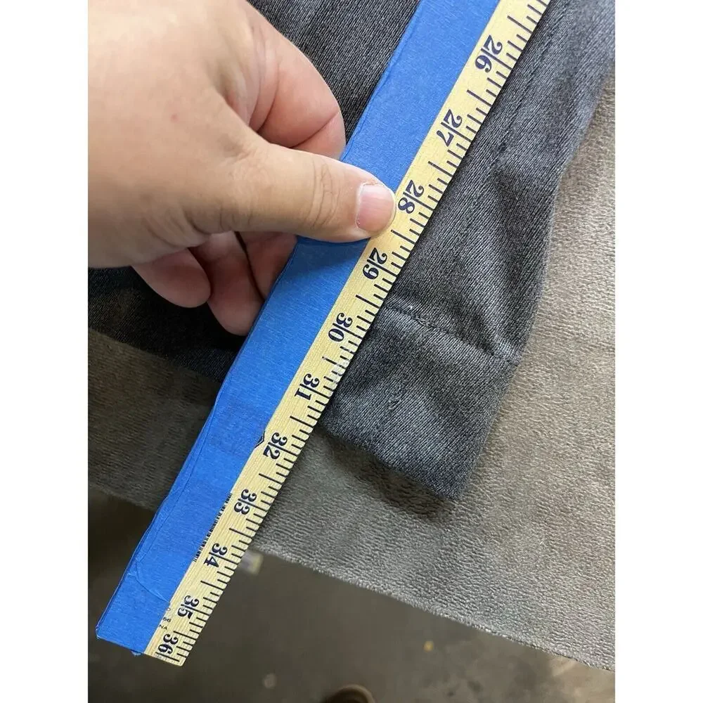 Banana Republic Dress Pants‎ Mens Size 36x32 Slim Fit Tailored Flat Front Gray
